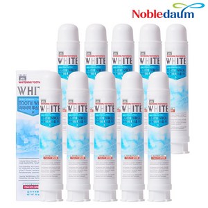 치아미백 투스홀 미백치약 80g, 10개