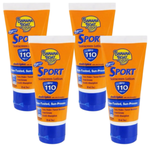 바나나보트 스포츠 썬 스프레이 로션 자외선차단제 spf110 Banana Boat suncreen lotion SPF110 PA+++ 90ml, 1세트, 0.36L