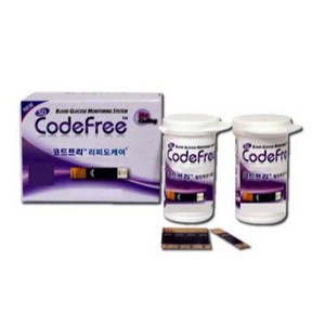에스디(SD) 코드프리 혈당시험지 총 50매 혈당 시험지, 25매입, 2개