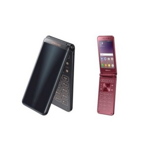 삼성 갤럭시 폴더2 SM-G160N/G165N 폴더스마트폰 효도폰 학생폰 공기계 케이스/ 충전기 증정, 블랙(중고)