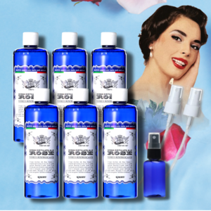 아쿠아알레로제 로버츠 장미수 토너 스프레이캡 공병 세트, 스프래이캡 2+공병 1개, 6개, 400ml