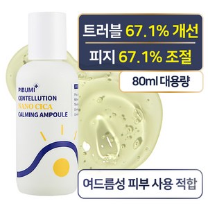 피부미 센텔루션 나노시카 카밍 앰플, 1개, 80ml