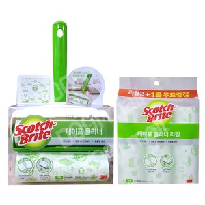 3m 스카치브라이트 테이프클리너 대형 (핸들1 리필2 +리필3), 1개