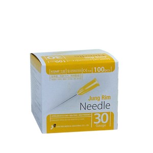 정림 일회용주사바늘 30Gx13mm 100개입, 1개