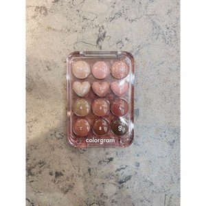 Colorgram 컬러그램 눈토리얼 아이 팔레트12구 4color, 05 브로섬더하기코랄은사랑, 1개