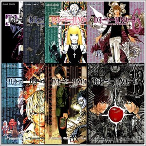 데스노트 Death Note 1-13 권 세트 완결 전권 만화 책, 대원씨아이(만화)