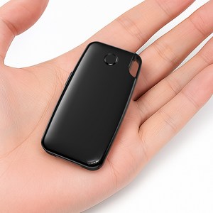 RUN기술 신상품 다기능 초소형 녹음기 32GB 메모리 카드 내장, 블랙, ZD42