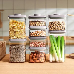 집마트 진공원터치 밀폐용기, 3종B, 1세트
