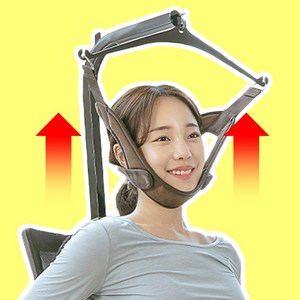 파다스 수직 목견인기 목전용견인기 교정기 목견인치료기 이완기, 1개