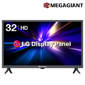 메가자이언트 32인치 81cm HD TV모니터 겸용 에너지1등급 소형TV 중소기업TV Q3202HD, 고객직접설치, 스탠드형, 81.3cm(32인치)