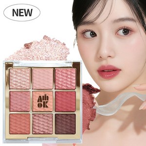 아미옥 소프트 클레이빔 아이섀도우 팔레트, 젤레강트글로우, 1개