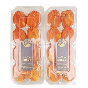 지리산모향골 대봉 반건시 곶감 실속형, 1개, 2kg(킹왕특 16과)