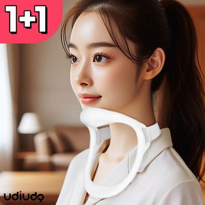 우디우디 경추 목 지지대 넥서포터 보호대, 2개