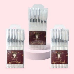 뮤즈 고체물감 워터브러쉬 6종세트 X 3P, 1세트