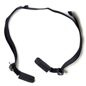 아이소픽스 래치벨트 카시트 ISOFIX 더블버클 벨트, 블랙, 1개
