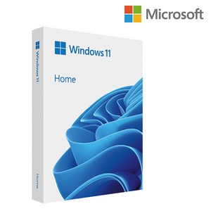 한국MS 마이크로소프트 윈도우11 Home FPP 처음사용자용 정품 영구사용 제품키 USB 설치 Windows11