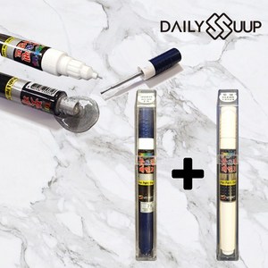 카페인트 다마스 카사블랑카화이트+투명 10L 묶음 차량용도료 WWB9E091