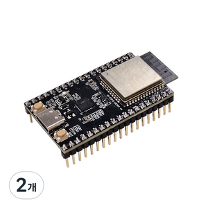 ESP32 DevkitC V4 USB C 타입 최신 32E 모듈 적용 개발보드, 2개