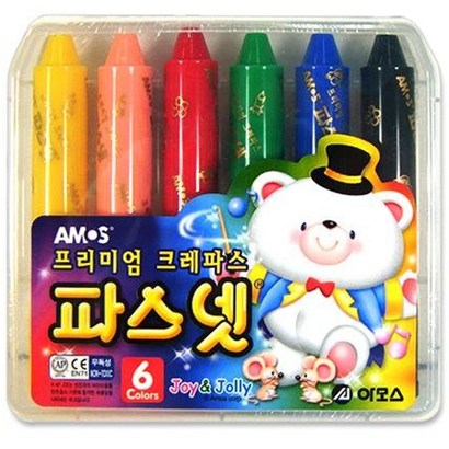 아모스 파스넷 프리미엄 크레파스