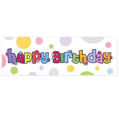 파티팡 생일 파티배너