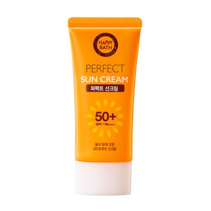 해피바스 퍼펙트 선크림 SPF50 PA 리뷰후기