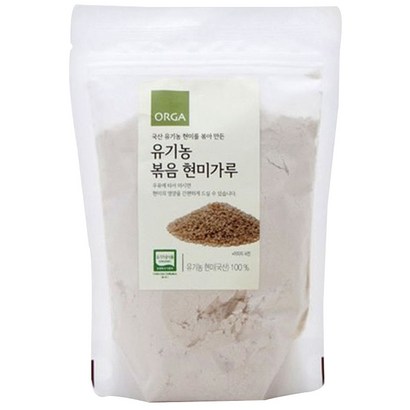 올가홀푸드 유기농 볶음 현미가루
