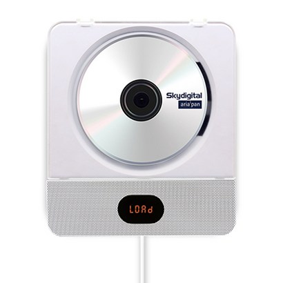 스카이디지탈 아리아판 벽걸이 블루투스 CD 플레이어 2 스탠드 거치대