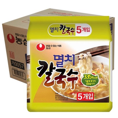 농심 멸치 칼국수