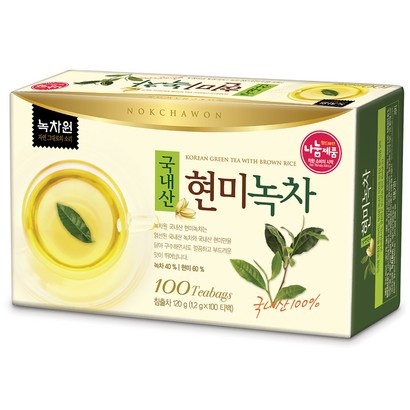 녹차원 국내산 현미녹차
