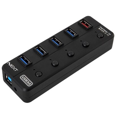 USB30 4포트충전 1포트 유전원허브 /NEXT-UH305 리뷰후기