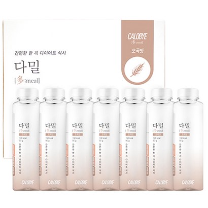 칼로바이 다밀 단백질 다이어트 쉐이크 오곡맛 리뷰후기