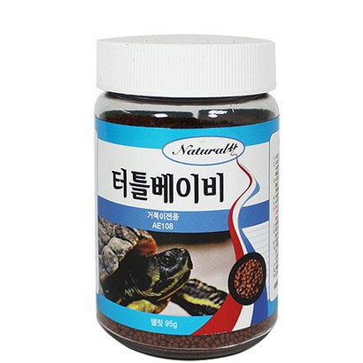 내츄럴한 터틀베이비 거북이 사료