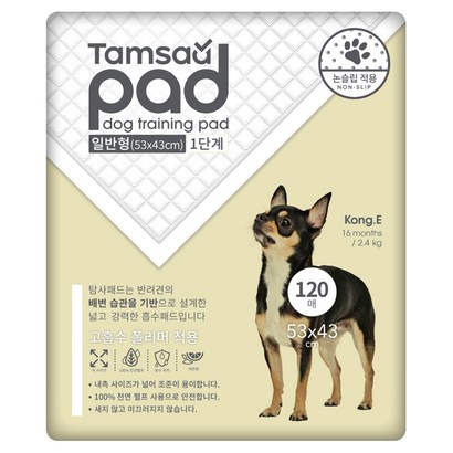 탐사패드 일반형 흡수력 1단계 120매