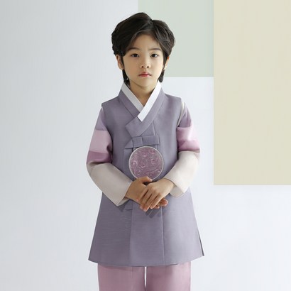금동이아가한복 남아용 남회둥근보 아동한복세트 A140 복주머니