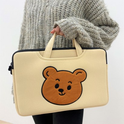 유스몰 INCH E BEAR 노트북 가방 손잡이형