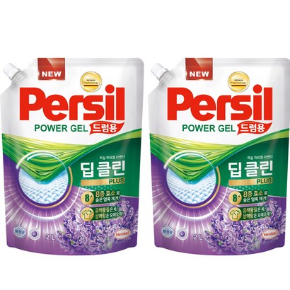 퍼실 딥클린 플러스 라벤더향 드럼용 액상세제 리필