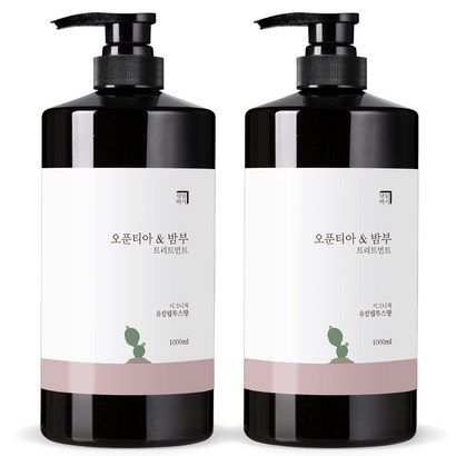 살림백서 오푼티아 앤 밤부 헤어트리트먼트 유칼립투스향