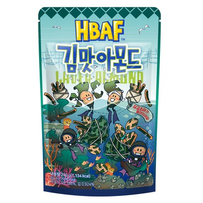 바프 김맛 아몬드