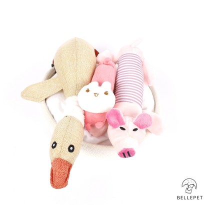 벨르펫 강아지 봉제 인형 3종