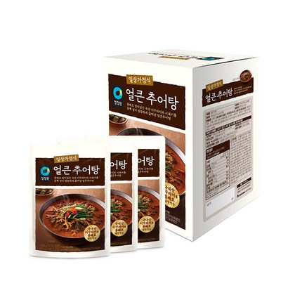 청정원 얼큰추어탕 리뷰후기