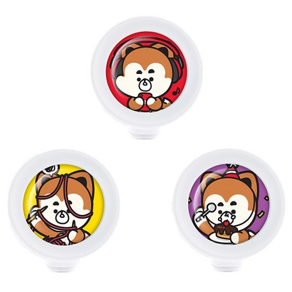 래핑찰리 힐링클립 3종
