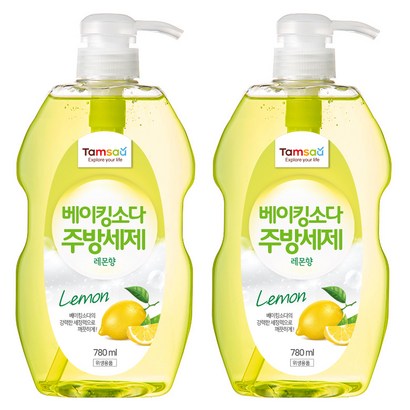 탐사 베이킹소다 주방세제 레몬향 리뷰후기