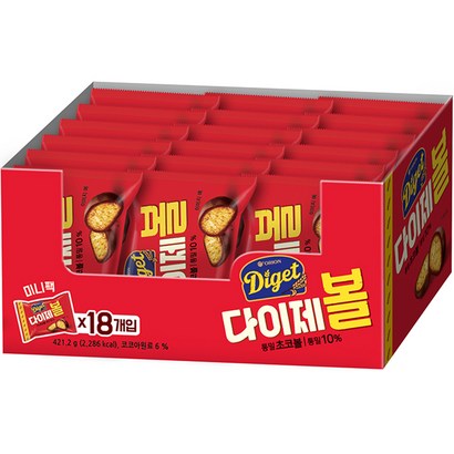 오리온 다이제볼 미니