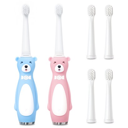 오아 클린이베어 어린이 전동칫솔 블루 핑크