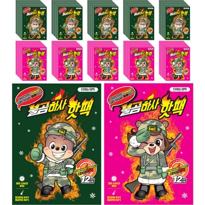 불곰하사 파스형 붙이는 핫 2종 리뷰후기