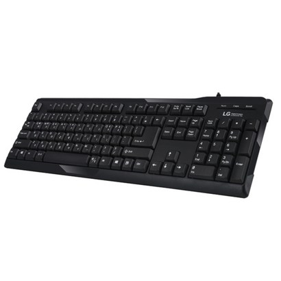 엘지 라이센스 스탠다드 유선키보드 USB타입 K-2000 키스킨