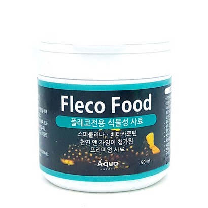 아쿠아가든 플레코전용 식물성 사료