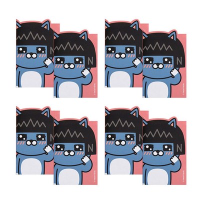 아이콘스 카카오프렌즈 4단 점착 메모지