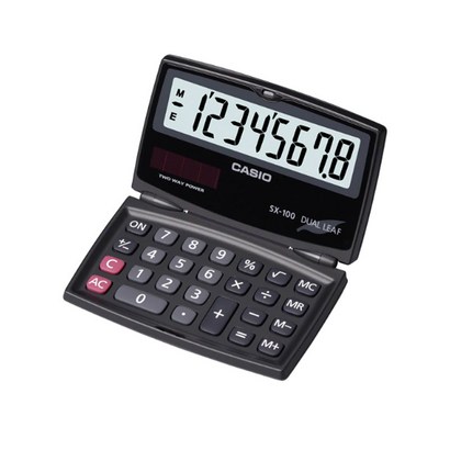 카시오 휴대용 미니 계산기 SX-100