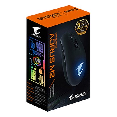 기가바이트 AORUS 2 RB Fusion 게이밍 마우스 -AORUS 2